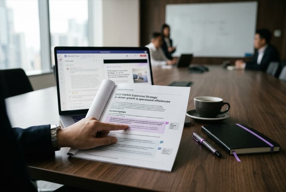 Les briefs sourcés vont remplacer les board packs approximatifs